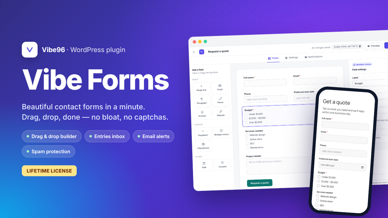 Vibe Forms